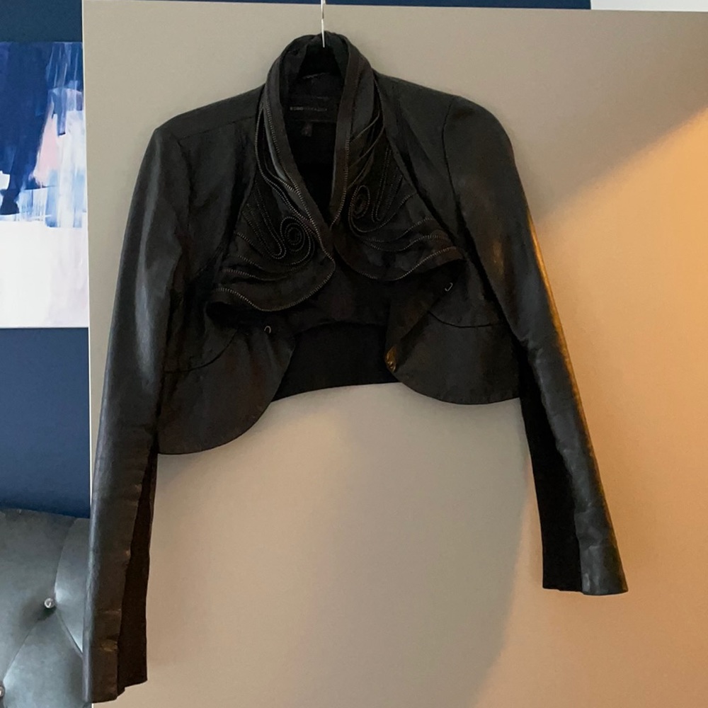 Leather jacket
